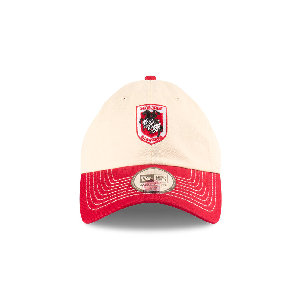 St George Illawarra Dragons Hat - 2025 NRL 2Tone Chrome Contrast Casual Classic Strapback Cap - New Era